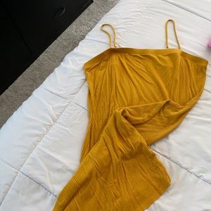 Mustard yellow dress🥰